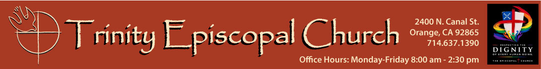 Trinity Name, contact information and hours